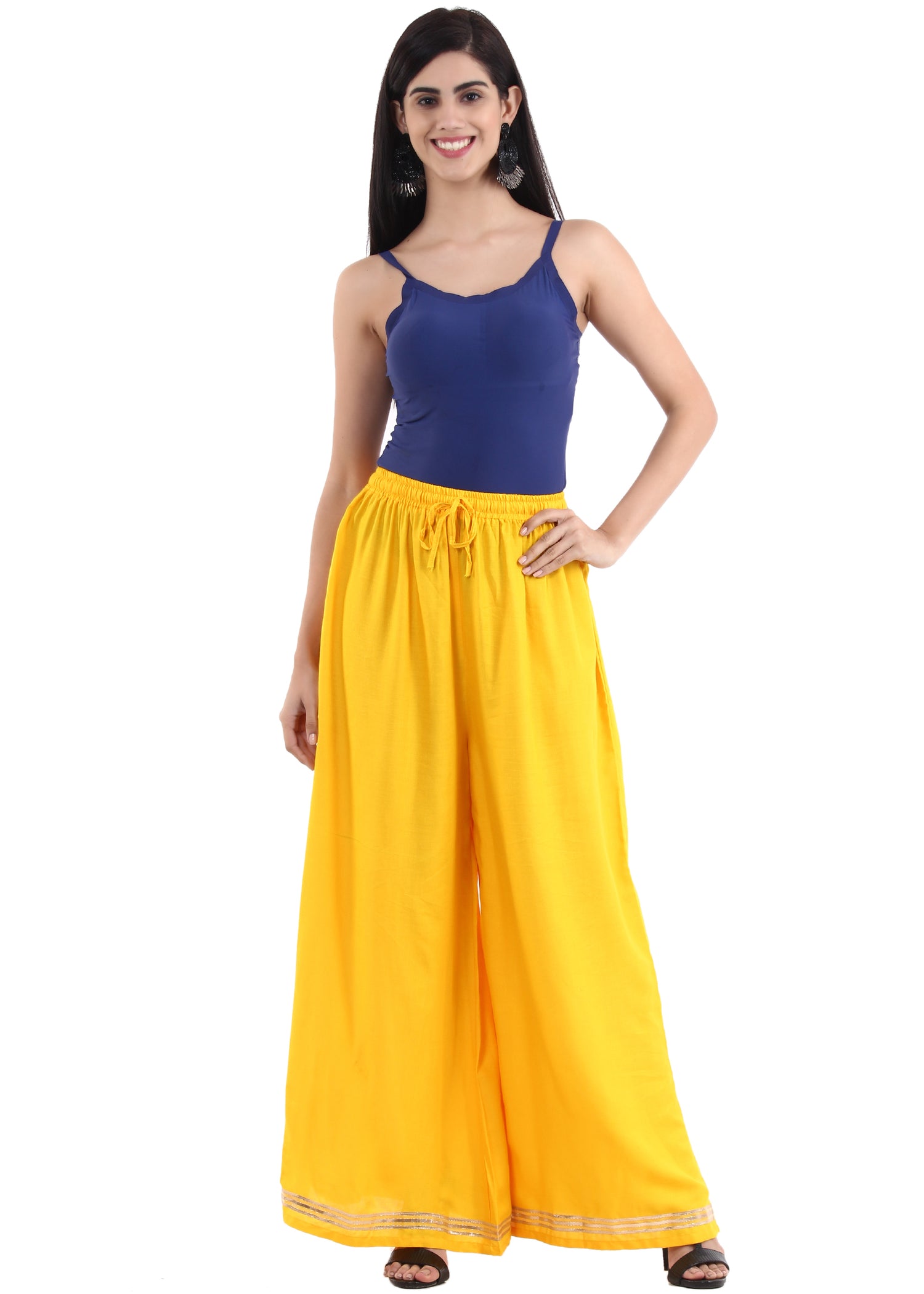 Full Flare palazzo ( Yellow )