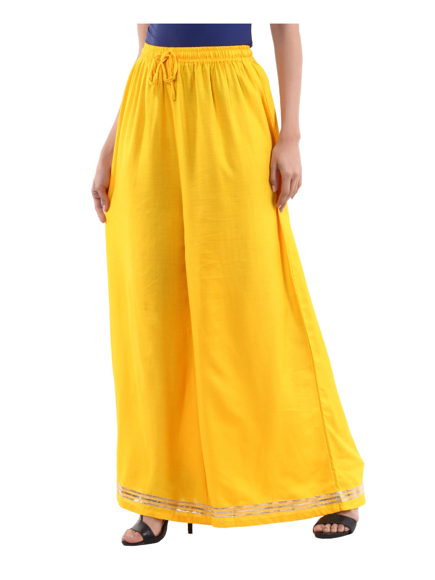 Full Flare palazzo ( Yellow )